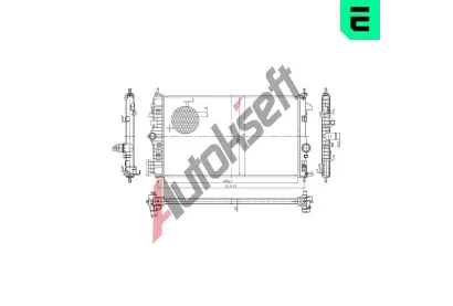 ERA Chladi� vody ERA 673296, 673296