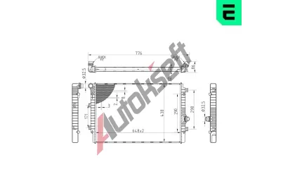 ERA Chladi� vody ERA 673313, 673313