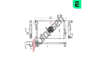 ERA Chladi� vody ERA 673525, 673525