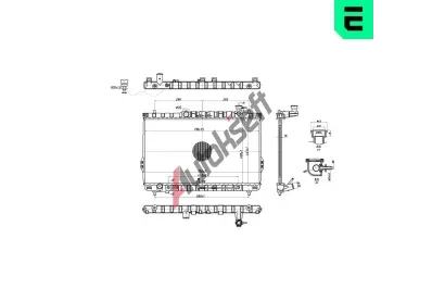 ERA Chladi� vody ERA 673562, 673562