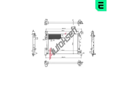 ERA Chladi� vody ERA 673612, 673612