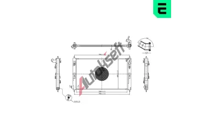 ERA Chladi� vody ERA 673750, 673750