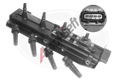 ERA Zapalovací cívka ERA 880086A, 880086A ERA Zapalovací cívka ERA 880086A, 880086A