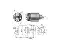 Elektromagnetick spna startru ERA ‐ ERA ZM1371