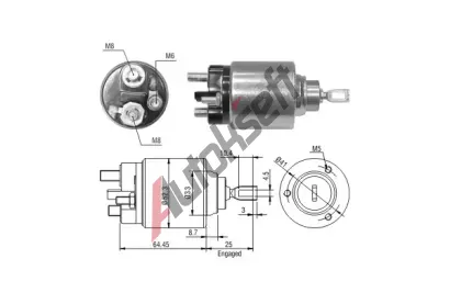 ERA Elektromagnetick spna startru ERA ZM1371, ZM1371