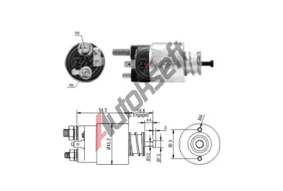 ERA Elektromagnetick spna startru ERA ZM1391, 1391