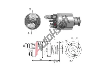 ERA Elektromagnetick spna startru ERA ZM1495, 1495