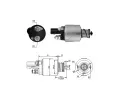 Elektromagnetick spna startru ERA ‐ ERA ZM1498