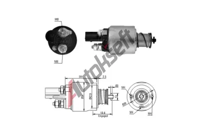 ERA Elektromagnetick spna startru ERA ZM1498, 1498