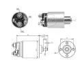 Elektromagnetick spna startru ERA ‐ ERA ZM1961