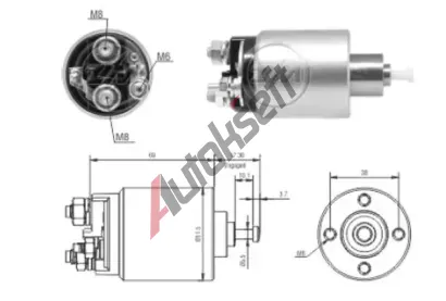 ERA Elektromagnetick spna startru ERA ZM1961, ZM1961