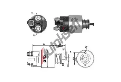 ERA Elektromagnetick spna startru ERA ZM2391, 2391