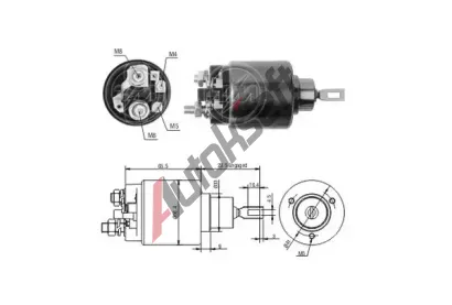 ERA Elektromagnetick spna startru ERA ZM2571, ZM2571