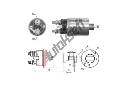 ERA Elektromagnetick spna startru ERA ZM2981, ZM2981