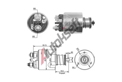ERA Elektromagnetick spna startru ERA ZM3491, ZM3491
