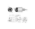 Elektromagnetick spna startru ERA ‐ ERA ZM379