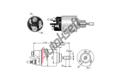 ERA Elektromagnetick spna startru ERA ZM379, 379