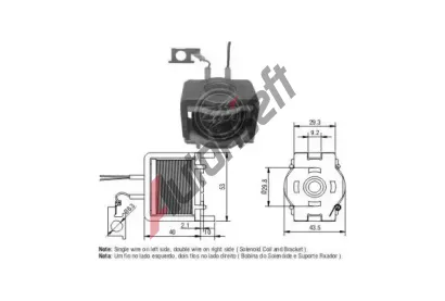 ERA Elektromagnetick spna startru ERA ZM421, ZM421