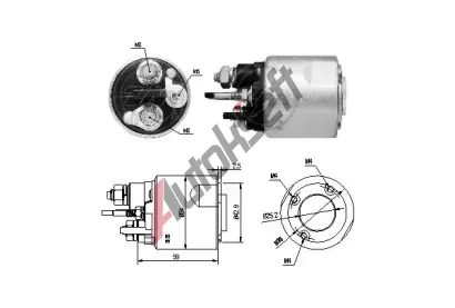 ERA Elektromagnetick spna startru ERA ZM4494, ZM4494