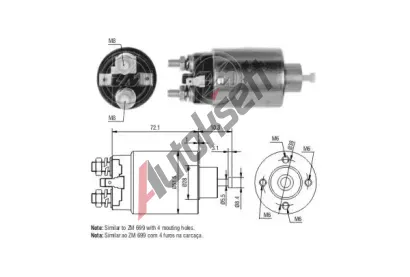 ERA Elektromagnetick spna startru ERA ZM4699, ZM4699