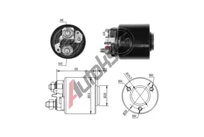ERA Elektromagnetick spna startru ERA ZM491, ZM491