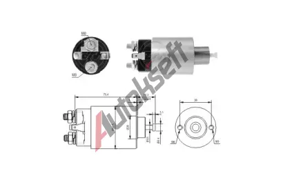 ERA Elektromagnetick spna startru ERA ZM4993, ZM4993