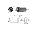 Elektromagnetick spna startru ERA ‐ ERA ZM522