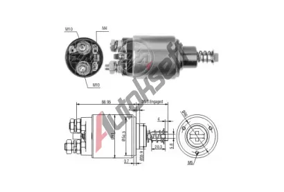 ERA Elektromagnetick spna startru ERA ZM538, ZM538