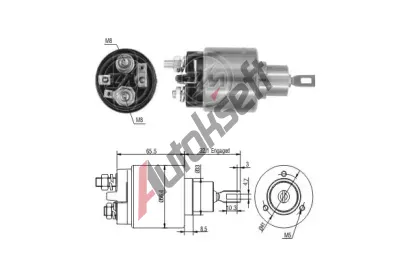 ERA Elektromagnetick spna startru ERA ZM574, ZM574