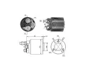 Elektromagnetick spna startru ERA ‐ ERA ZM590