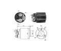 Elektromagnetick spna startru ERA ‐ ERA ZM591