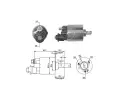 Elektromagnetick spna startru ERA ‐ ERA ZM609