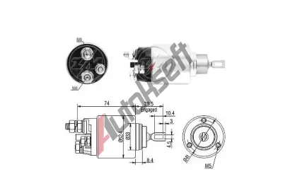 ERA Elektromagnetick spna startru ERA ZM6381, ZM6381