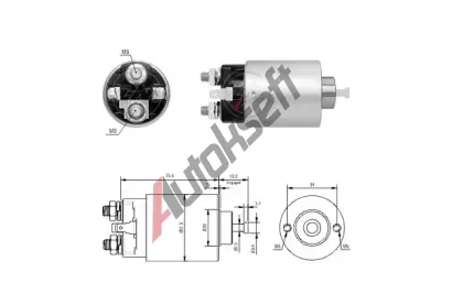 ERA Elektromagnetick spna startru ERA ZM6698, ZM6698