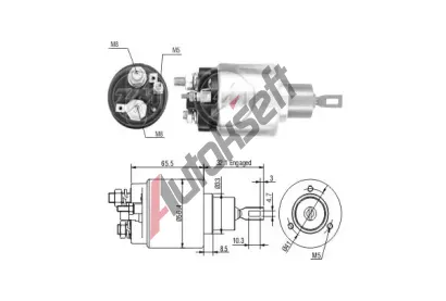 ERA Elektromagnetick spna startru ERA ZM675, ZM675