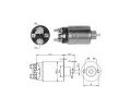 ERA Elektromagnetick spna startru ‐ ERA ZM697