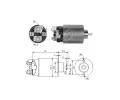 Elektromagnetick spna startru ERA ‐ ERA ZM698