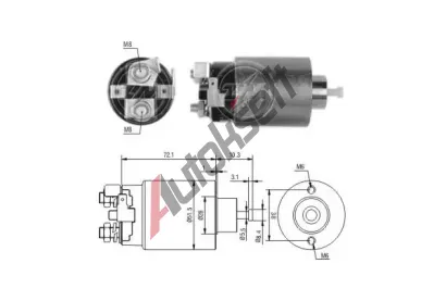 ERA Elektromagnetick spna startru ERA ZM698, ZM698
