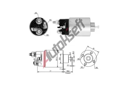 ERA Elektromagnetick spna startru ERA ZM6993, ZM6993