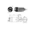 Elektromagnetick spna startru ERA ‐ ERA ZM724