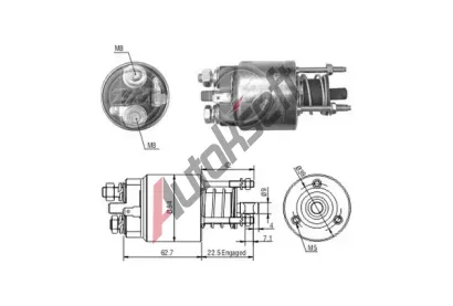 ERA Elektromagnetick spna startru ERA ZM7395, ZM7395