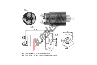 ERA Elektromagnetick spna startru ERA ZM761, ZM761