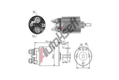 ERA Elektromagnetick spna startru ERA ZM787, 787