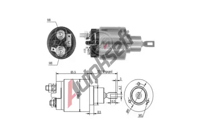 ERA Elektromagnetick spna startru ERA ZM873, ZM873