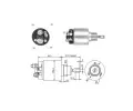 Elektromagnetick spna startru ERA ‐ ERA ZM874