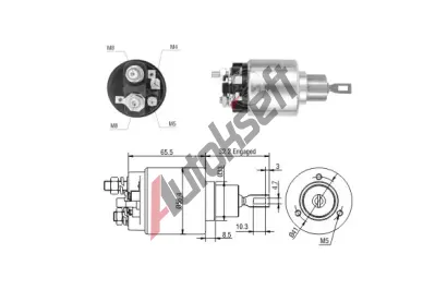 ERA Elektromagnetick spna startru ERA ZM874, ZM874