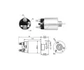 Elektromagnetick spna startru ERA ‐ ERA ZM8860