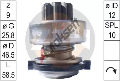 ERA Volnobn pevod startru ERA ZN0482, 0482