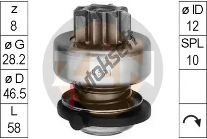 ERA Volnobn pevod startru ERA ZN0871, 0871