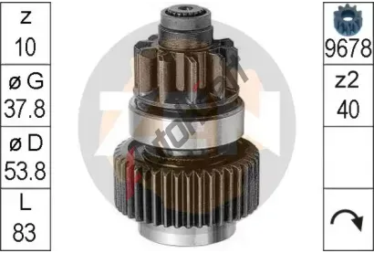 ERA Volnobn pevod startru ERA ZN0954, ZN0954